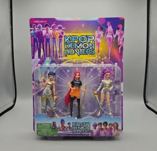 Комплект 3 фигурки K-Pop Demon Hunters - Image 2