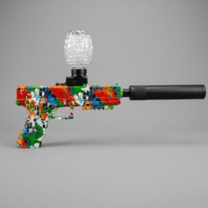 Автоматичен Glock Gel Blaster със заглушител